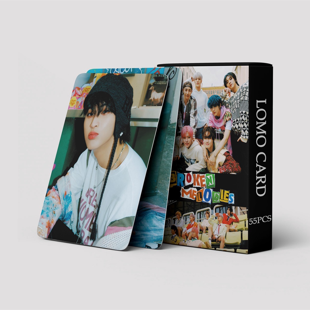 55pcs /box NCT DREAM Album Pecah Melodies Photocards Kartu Lomo Nctdream Kpop Collection