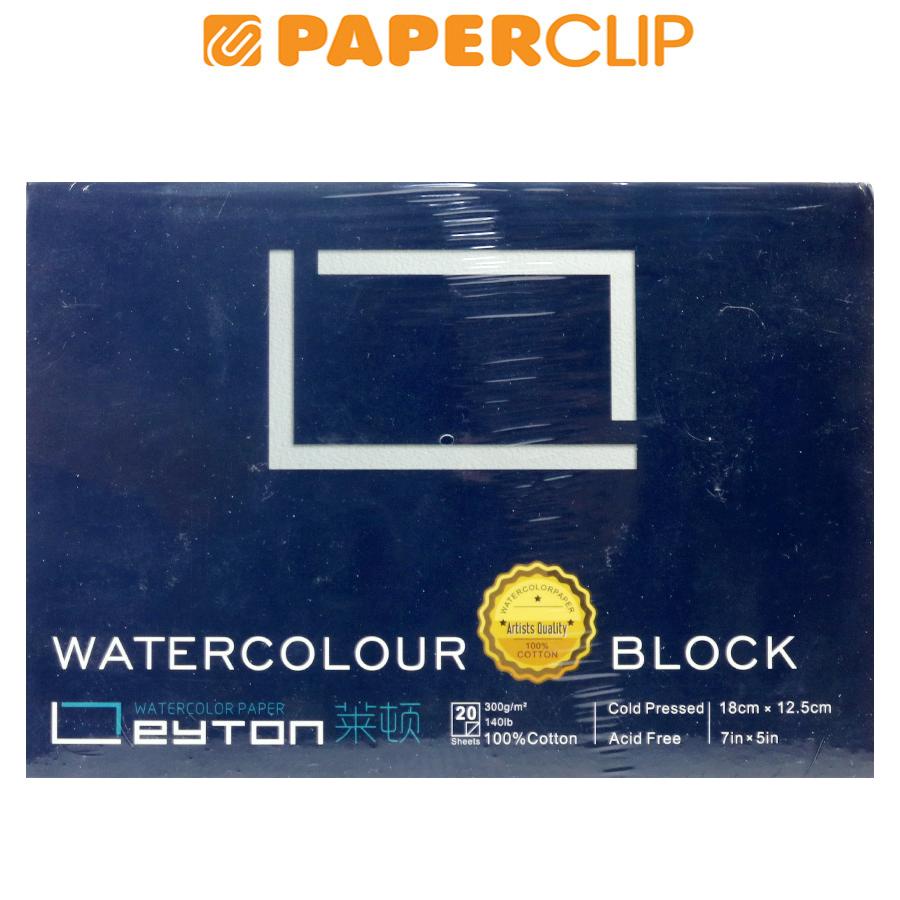

WATERCOLOUR BLOCK LEYTON COLD PRESS 300 1869 20S