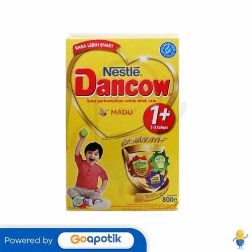 

Dancow 1+ Excelnutri+ Usia 1-3 Tahun Rasa Madu 800 Gram Box