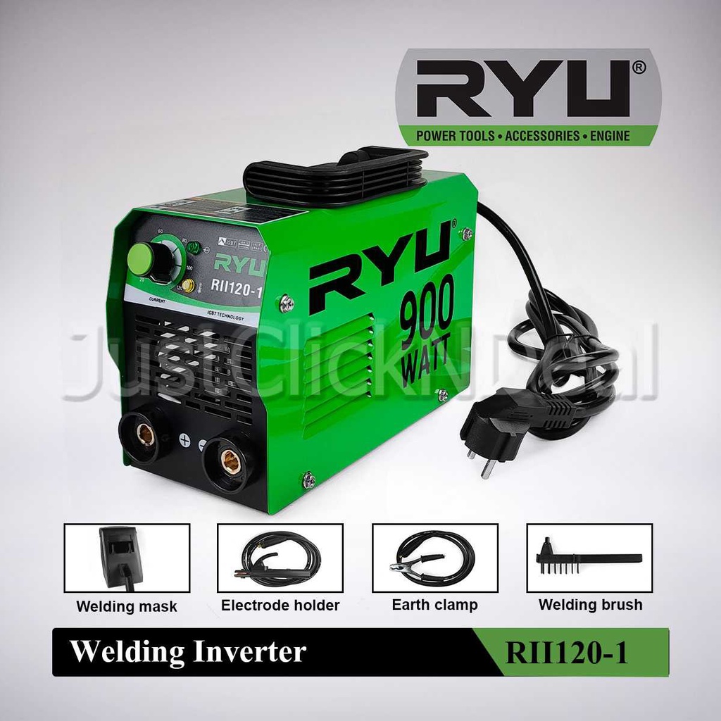 RYU Mesin Trafo Las Listrik 900 Watt Welding Inverter