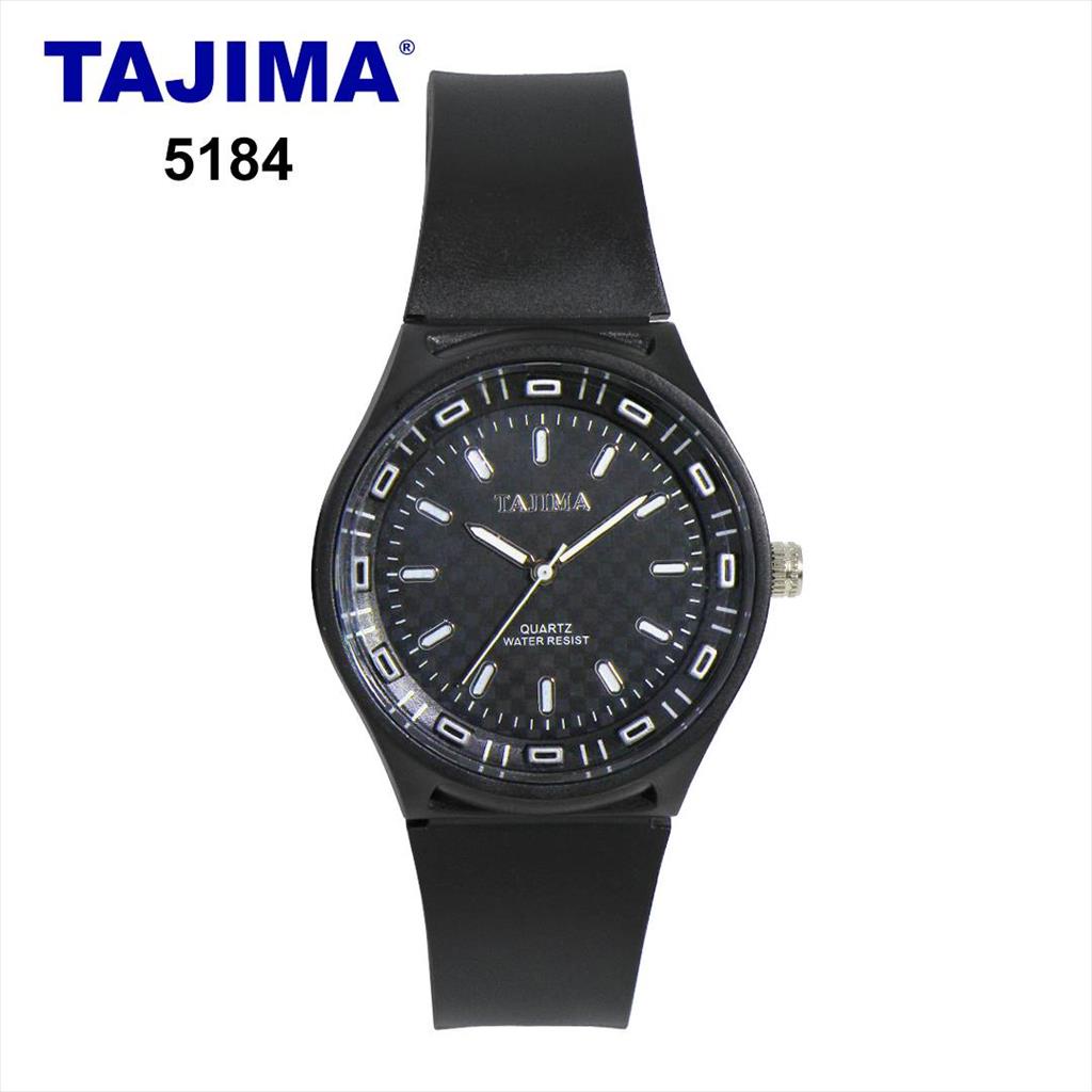 TAJIMA Jam Tangan Pria Analog 5184 Water Resist Original Garansi 1 Tahun + Free BOX