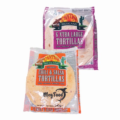 

Cantina Mexicana 6Wraps Tortillas