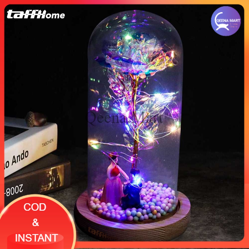 Lampu Meja Hias LED Galaxy Rose Eternal Colorful Light - MSFRG-003