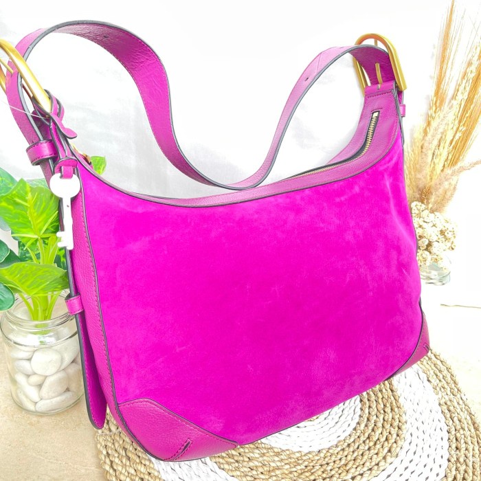 Tas Wanita FSL Hannah hobo ZB1309508 magenta - DEFECT