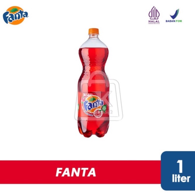 

Fanta Strawberry Minuman Soda Rasa Stroberi 1 Liter ORIGINAL