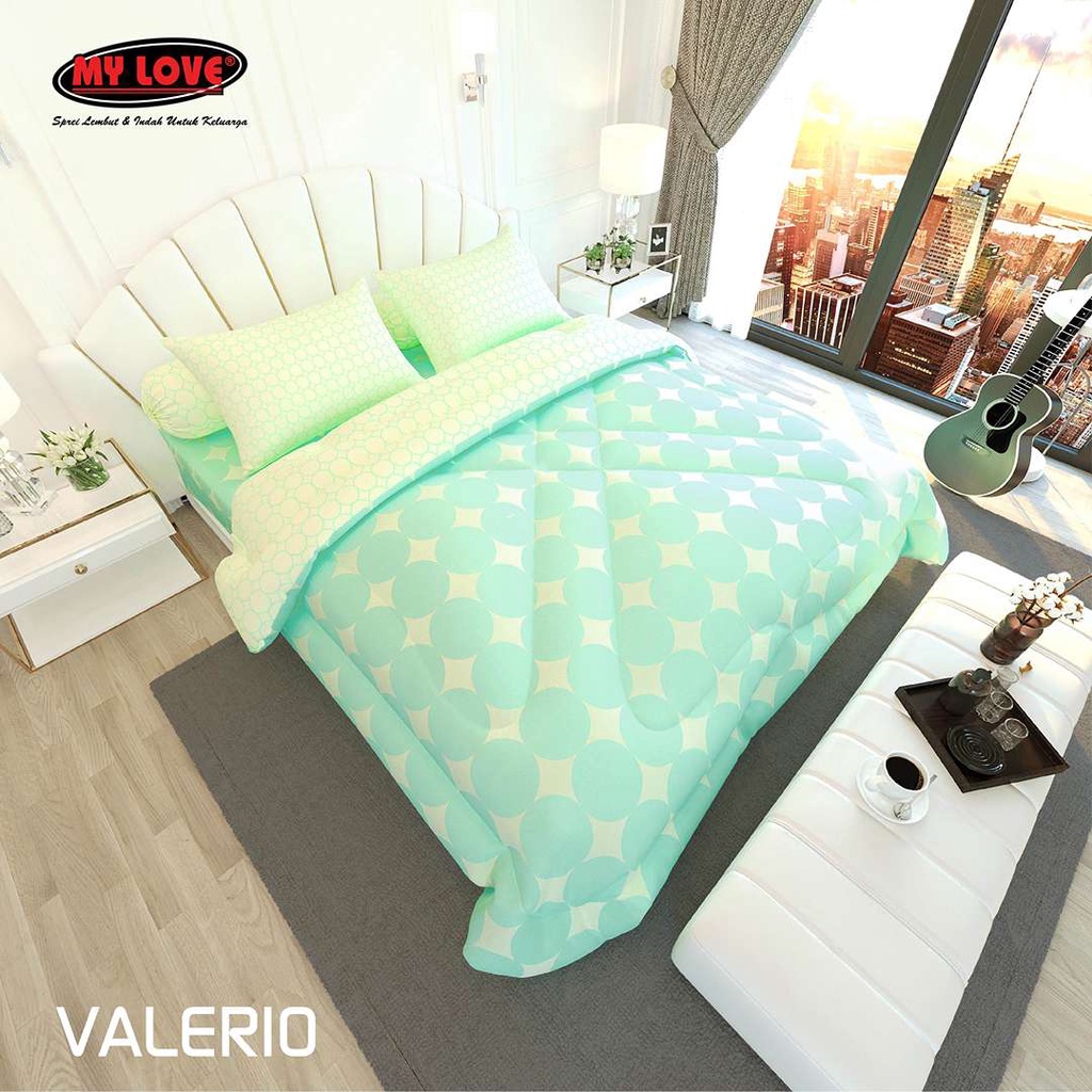 ALL NEW MY LOVE Bed Cover King Fitted 180x200 Valerio