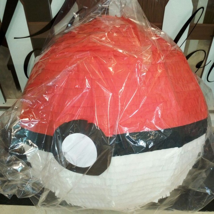 

pinata pokeball 3D/pinata /pinata bola pokemon/pinata ulang tahun