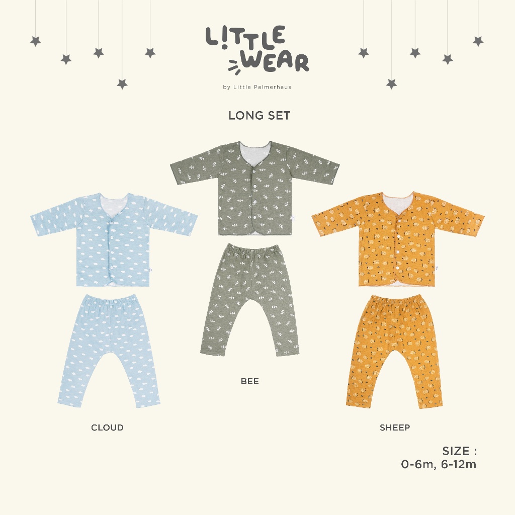 Little Palmerhaus Little Wear Long Sleeve | Setelan Anak