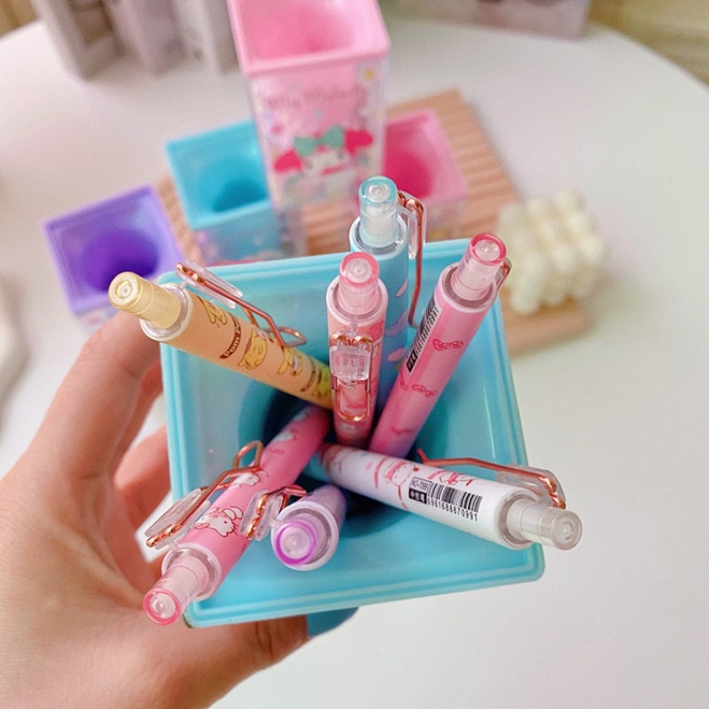 Pen Stand Bubble Plastik/ Tempat Pulpen Bolpen alat tulis Sanrio