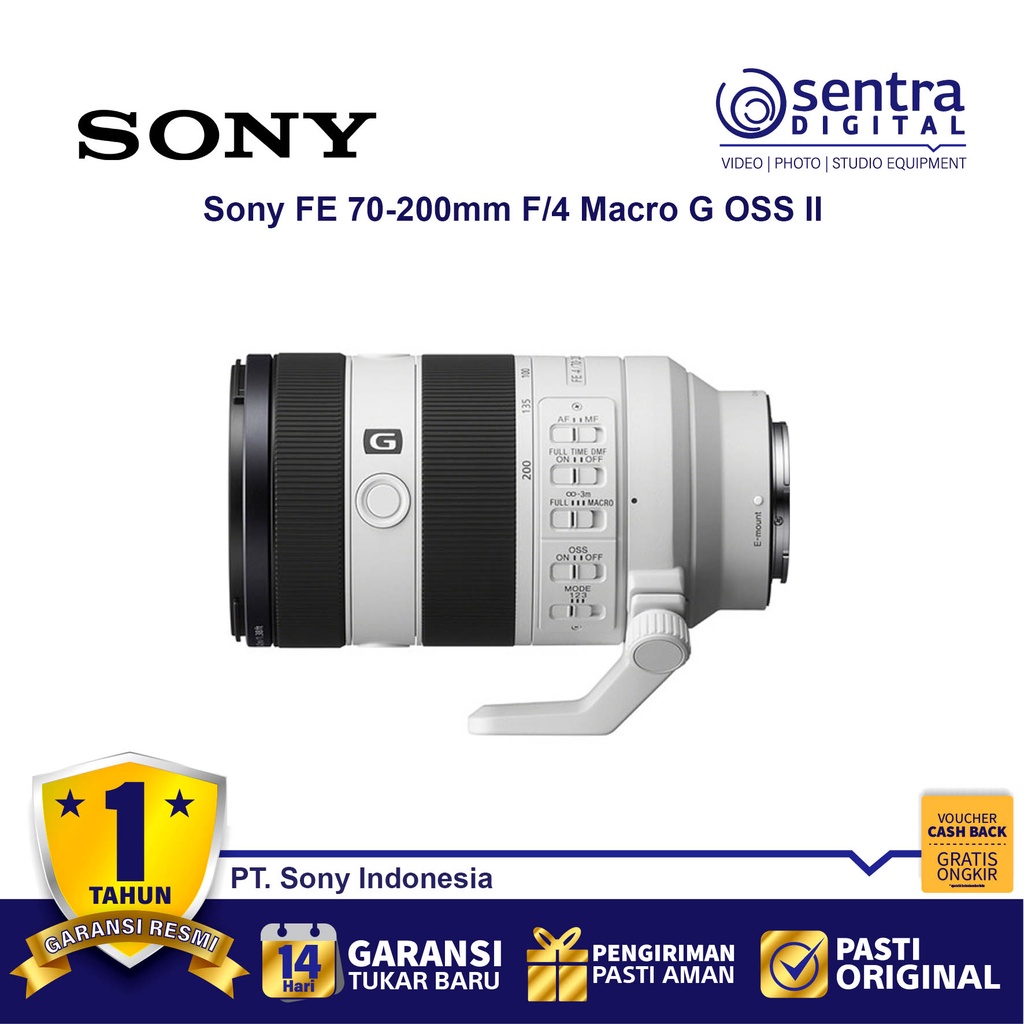 Sony FE 70-200mm f/4 Macro G OSS II Lens ( SEL70200G2 )