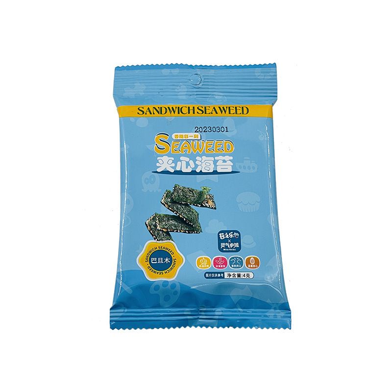 

iva Sandwich Seaweed Crispy Almond flavor Snack Rumput Laut