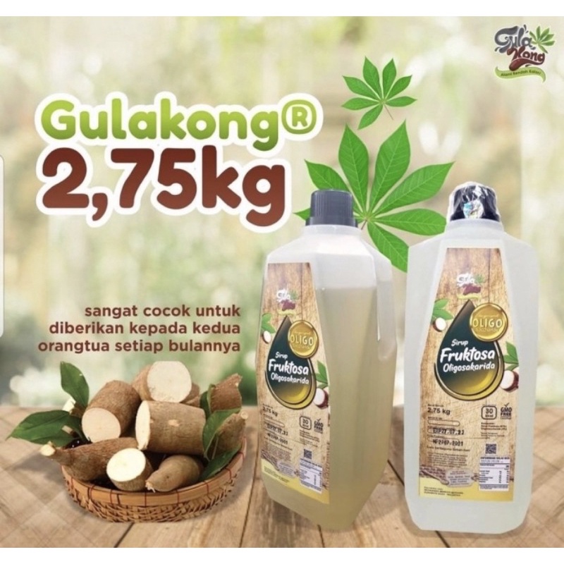 

Gulakong Gula Tapioka/Gula Singkong Murni netto 2Kg