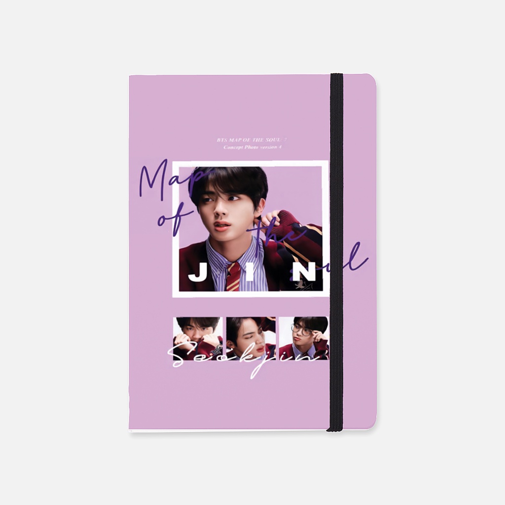 

Soft Cover Notebook Jin BTS MOTS7 | gmwm #101