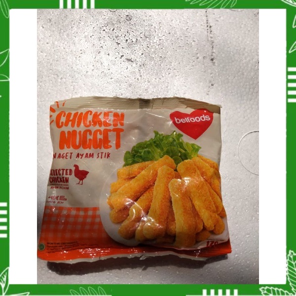 

BELFOODS NAGET AYAM 170 GR. CHICKEN NUGGET Best Seller