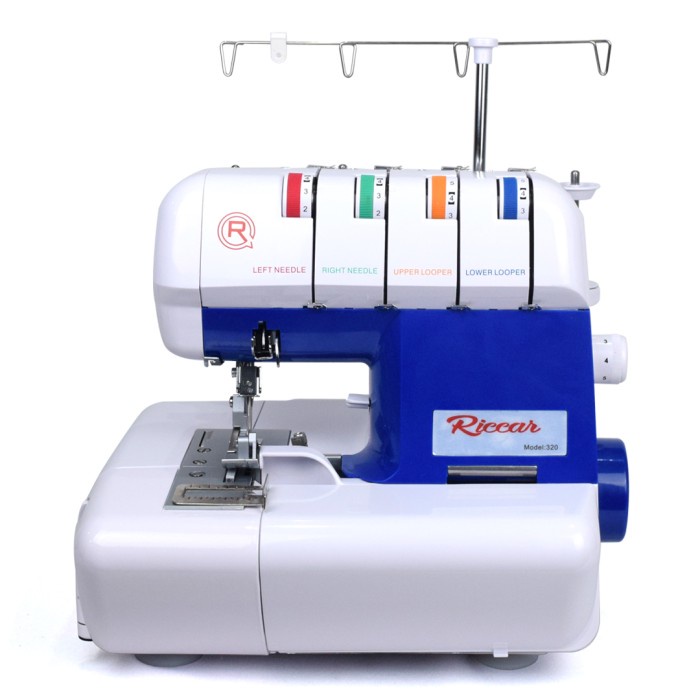 Mesin Obras Neci Portable RICCAR 320 Series 320 - Biru