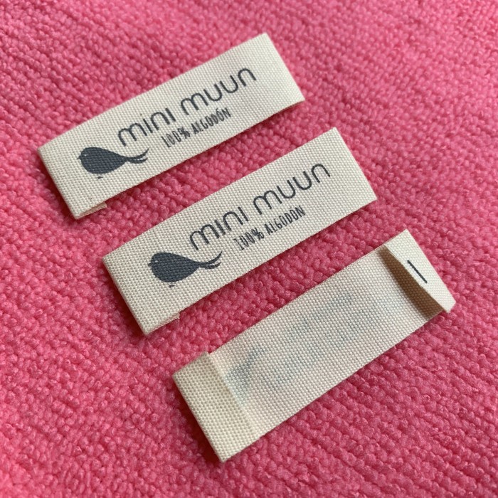 

Label katun label baju label pakaian murah proses cepat 3-5 hari jadi - 1.2cm, Di gulung