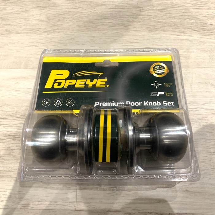 Handle Kunci Pintu Kamar Mandi Bulat 5791 ( Model Tomat )