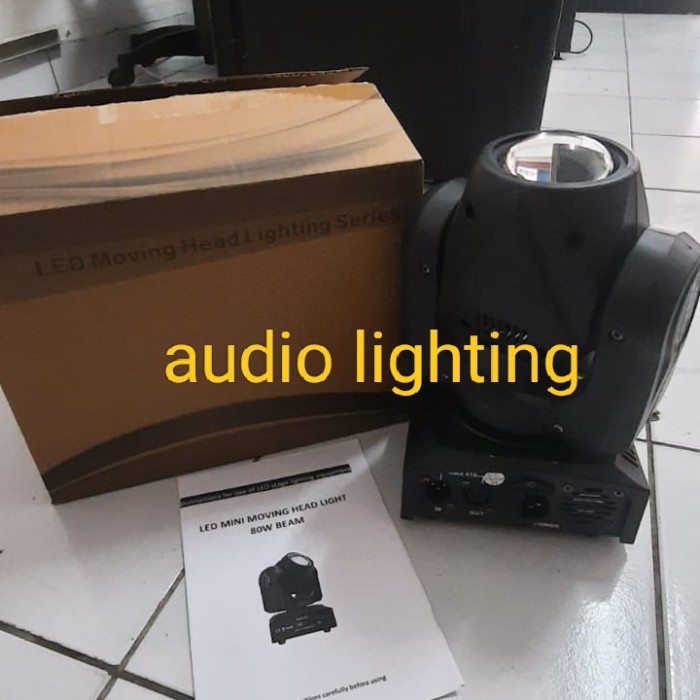 mini Beam 80 Watt RGB fullcolor redsun ga garansi 1 THN