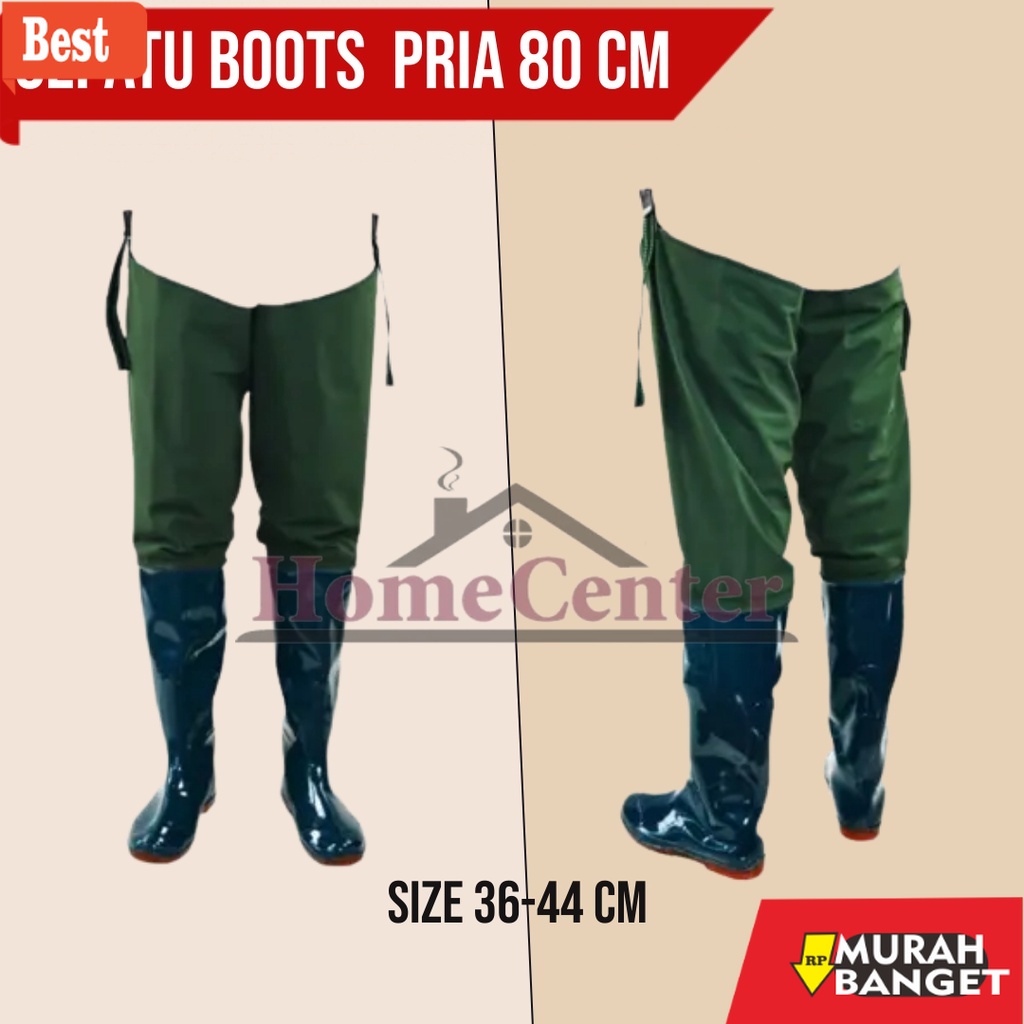 Boot pria terbaru- Sepatu boots pria 80 cm sepatu boot pria sepatu boot petani sepatu boot sawah pan