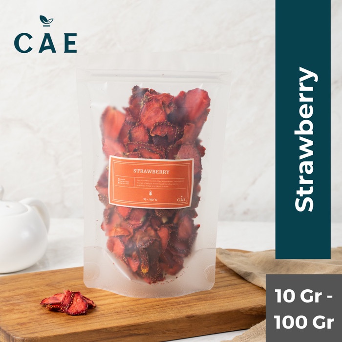 

Strawberry Dried Buah Stroberi Kering Merah Fruit Premium 250Gr-1 KG