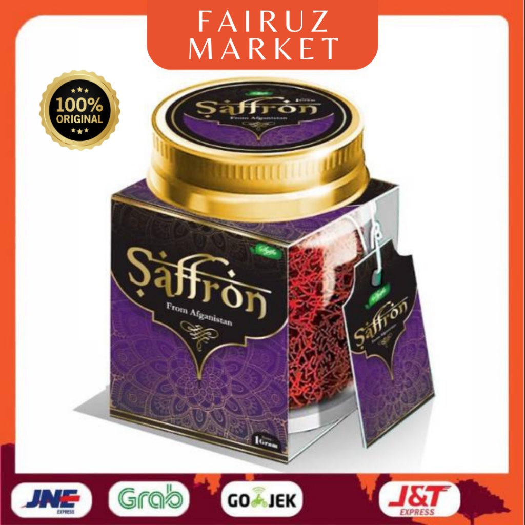 

PROMO! Saffron 1 gr Super Negin (Finest Quality) 100% Original Afganistan