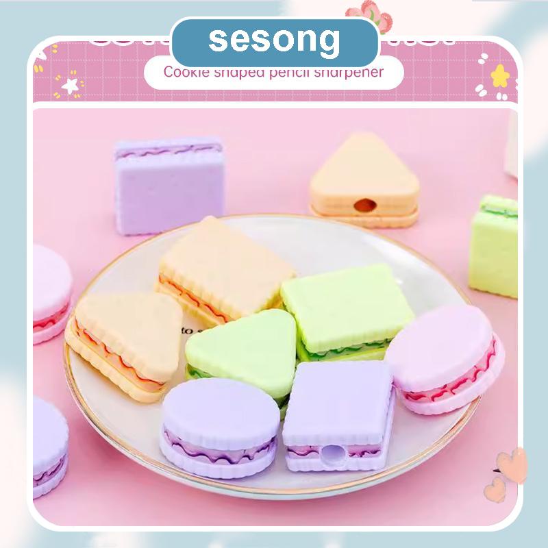 

Penggemar Rautan Bentuk Kue Kreatif Rautan Pensil Portabel Siswa SS