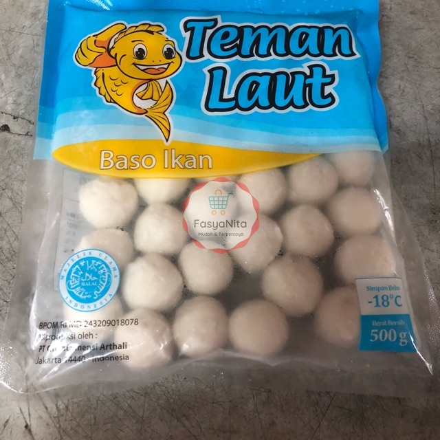 

Teman Laut Bakso Ikan 500gr