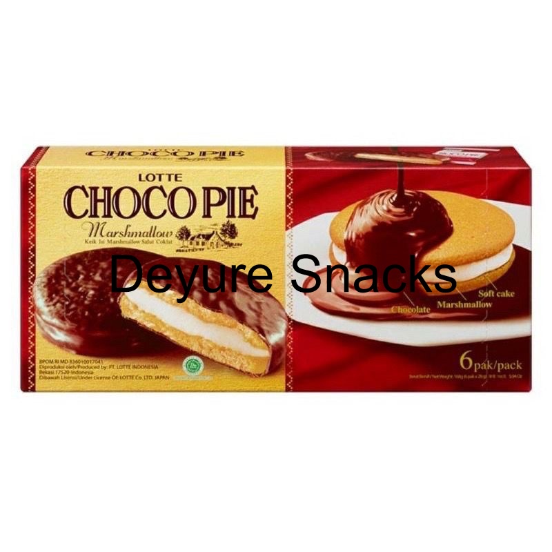 

Lotte Choco Pie isi 12 per box