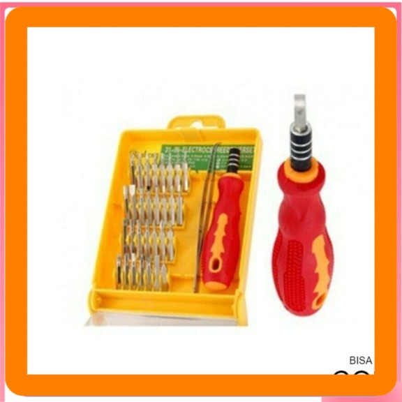 obeng hp set 32 in 1 | OBENG SET 32 in 1 HANDPHONE LAPTOP ELEKTRIK