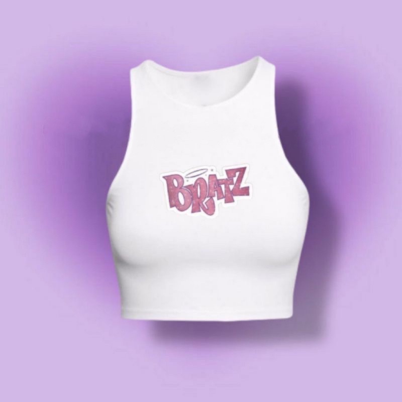 R.A SHOPING - ZGW TANKTOP TIANA / Tanktop TUBE CROP PETAL (LD 88, P 44) / OOTD Wanita Ala Korean Sty