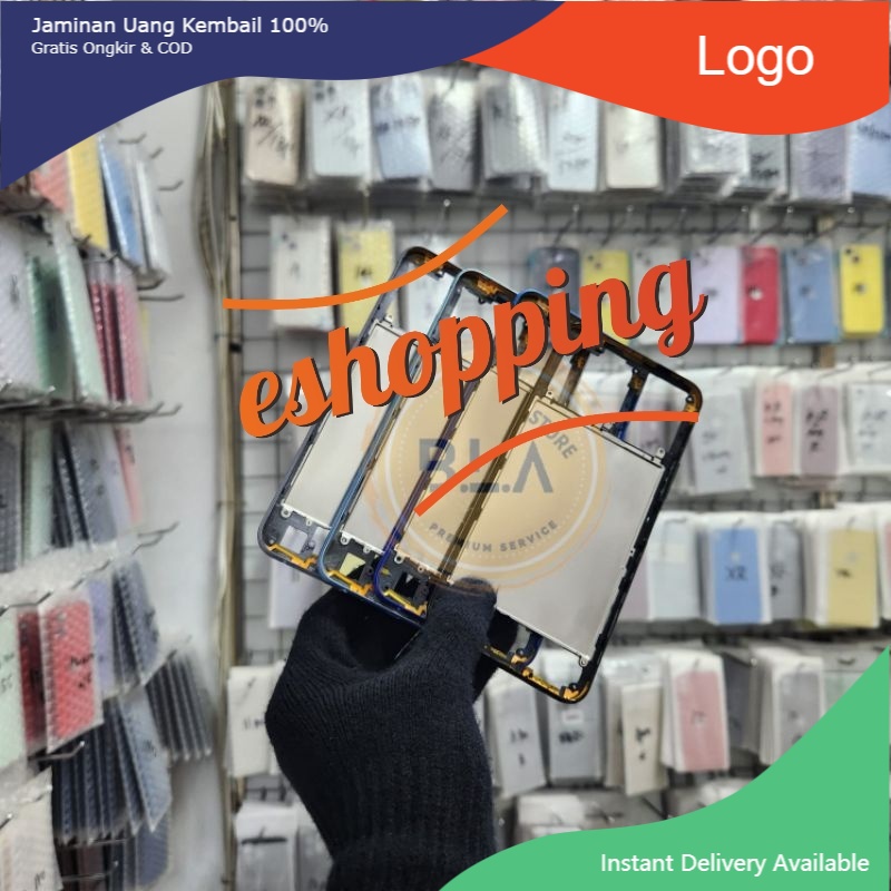 BEZEL TUTUP MESIN TULANG TENGAH BEZEL VIVO Y20 / Y20i / Y20S / Y12S