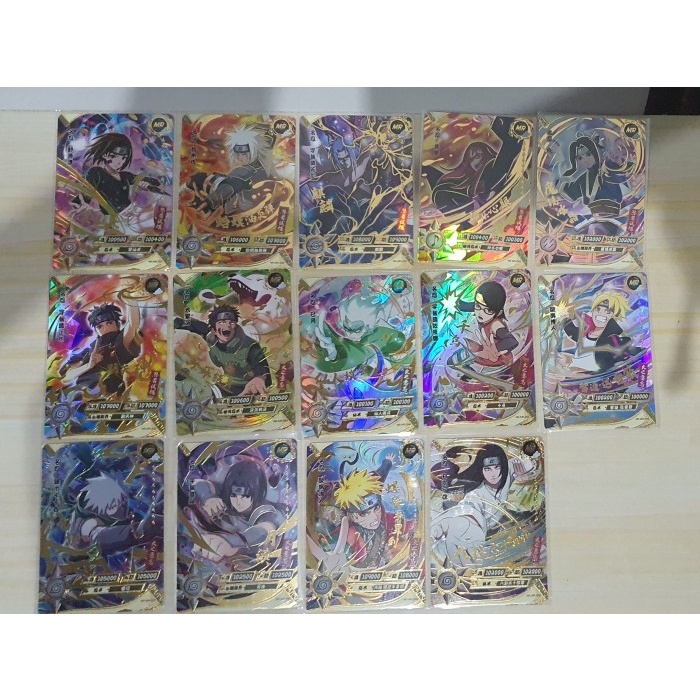 Naruto Kayou Complete Set Rarity MR 001-049