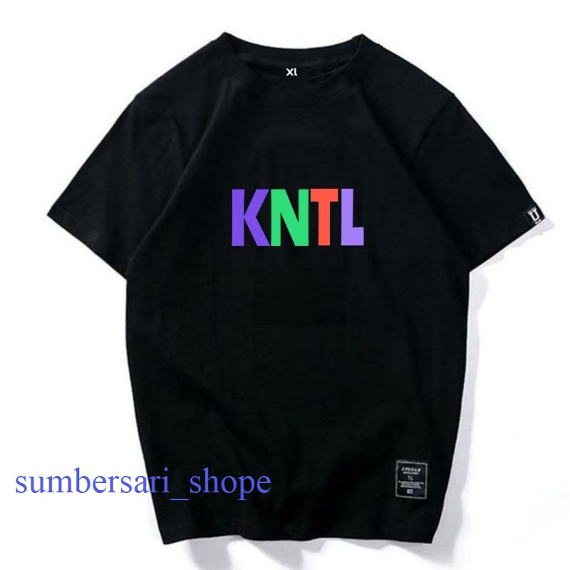 Kaos distro tulisan KNTL original