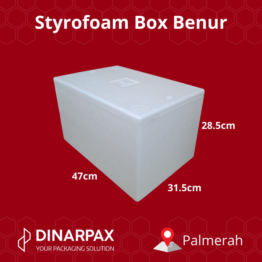 Styrofoam Box Benur / Ikan / Fish Box / Sterofoam
