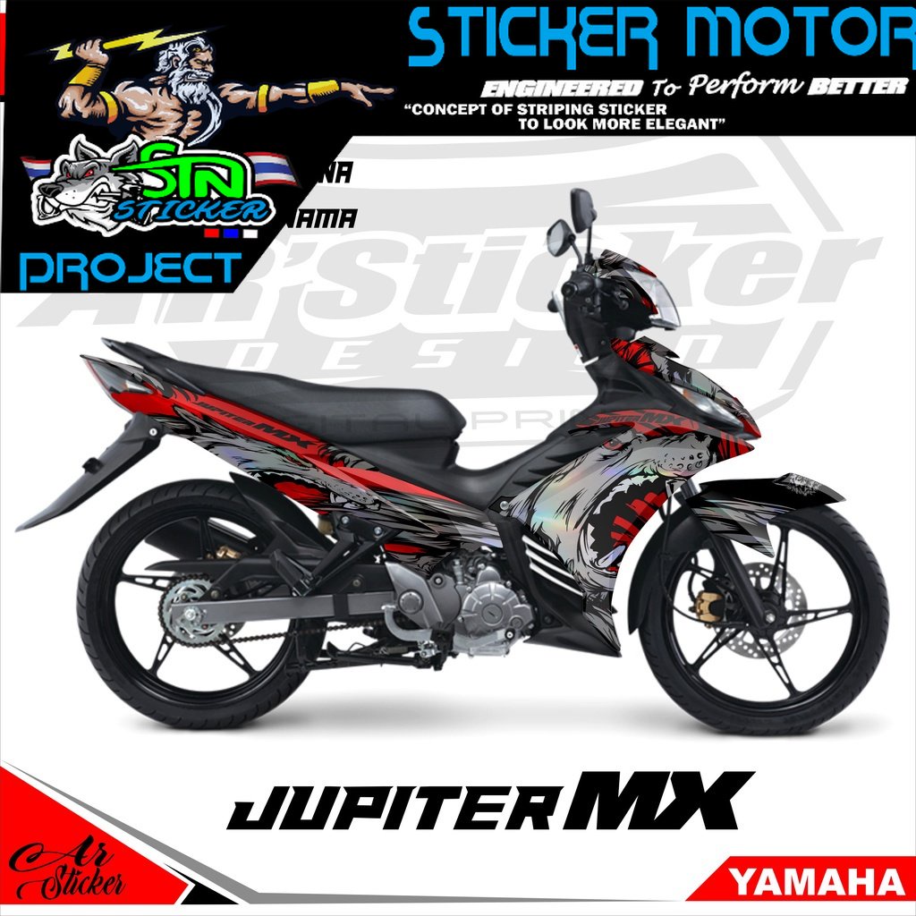 Decal Jupiter MX New 135 Hologram Full body - Stiker Jupiter Mx 135 New Full body 012