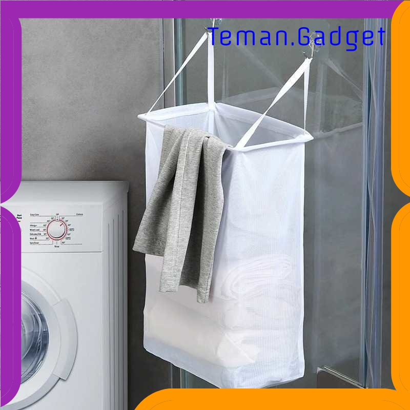 TG - ART LISHEN Keranjang Gantung Pakaian Kotor Laundry Basket Wall Mounted - YJ39