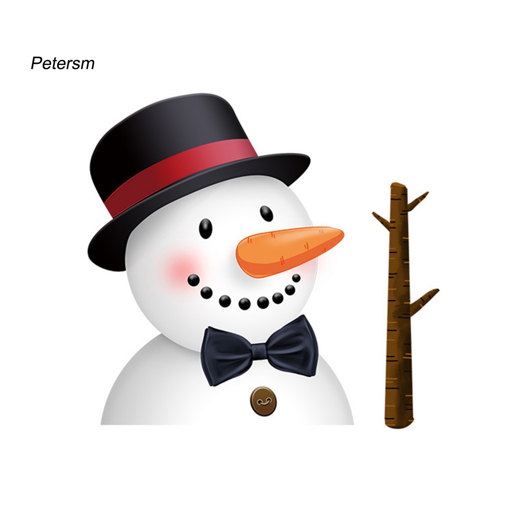 Pp Diterapkan Secara Luas Kaca Depan Decals Aksesoris Mobil Natal Styling Window Wiper Decals Perekat Diri