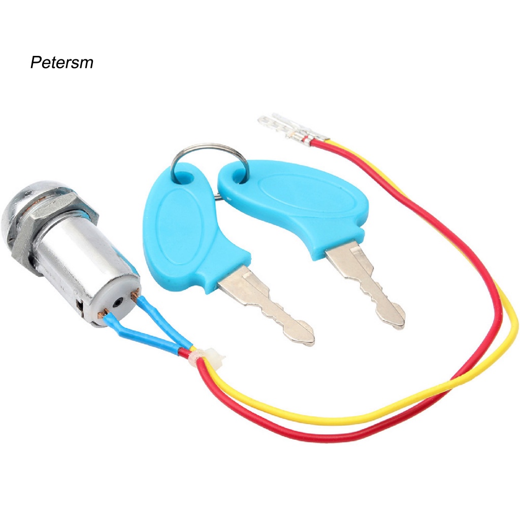 Pp 1set Saklar Pengapian Ringan Untuk Motor Metal Ignition Key Switch Lock High Performance