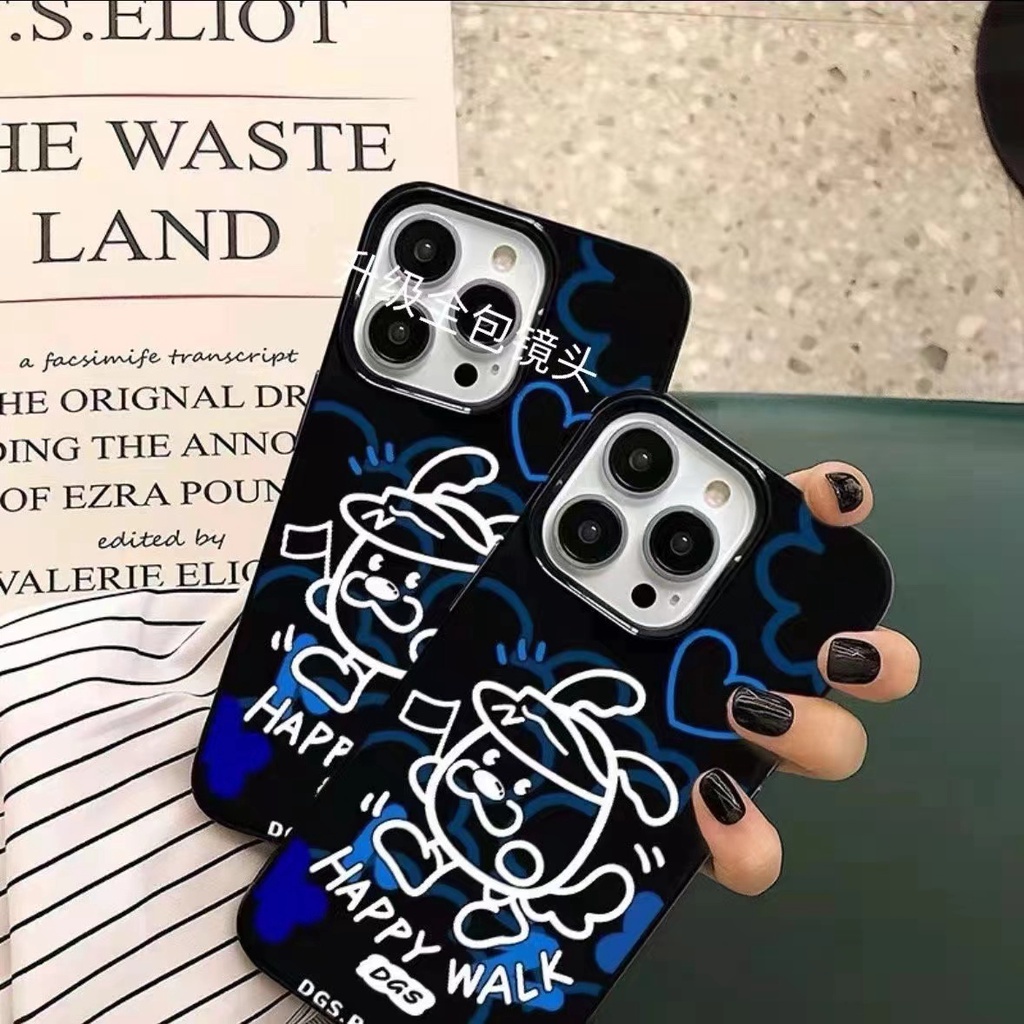 Iphone 14seri TPU Soft Cover Phone Case ins Case Kamera Perlindungan iPhone 14plus 13 12 11 Plus Pro Max 7 8Plus X XR 12mini 13mini Quad Shockproof