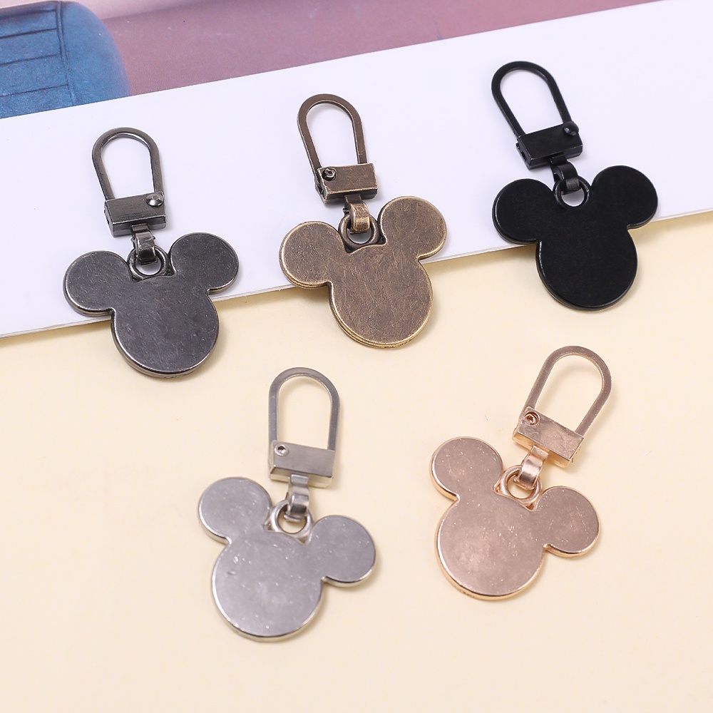 [Top Picks] Tab Tarik Resleting Yang Dapat Dilepas Zipper Pull Perbaikan Pengganti Untuk Pakaian Koper Jaket Ransel Boots Dompet Mantel Metal Zipper Handle