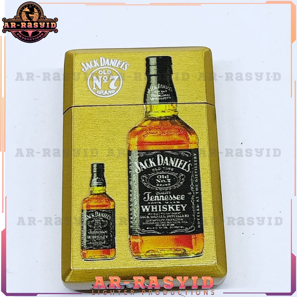 TERBARU! Korek Api Las Gas Motif Jack Daniels 4036 BISA COD!