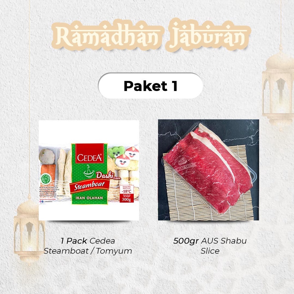 Paket Beef Jaburan Ramadhan