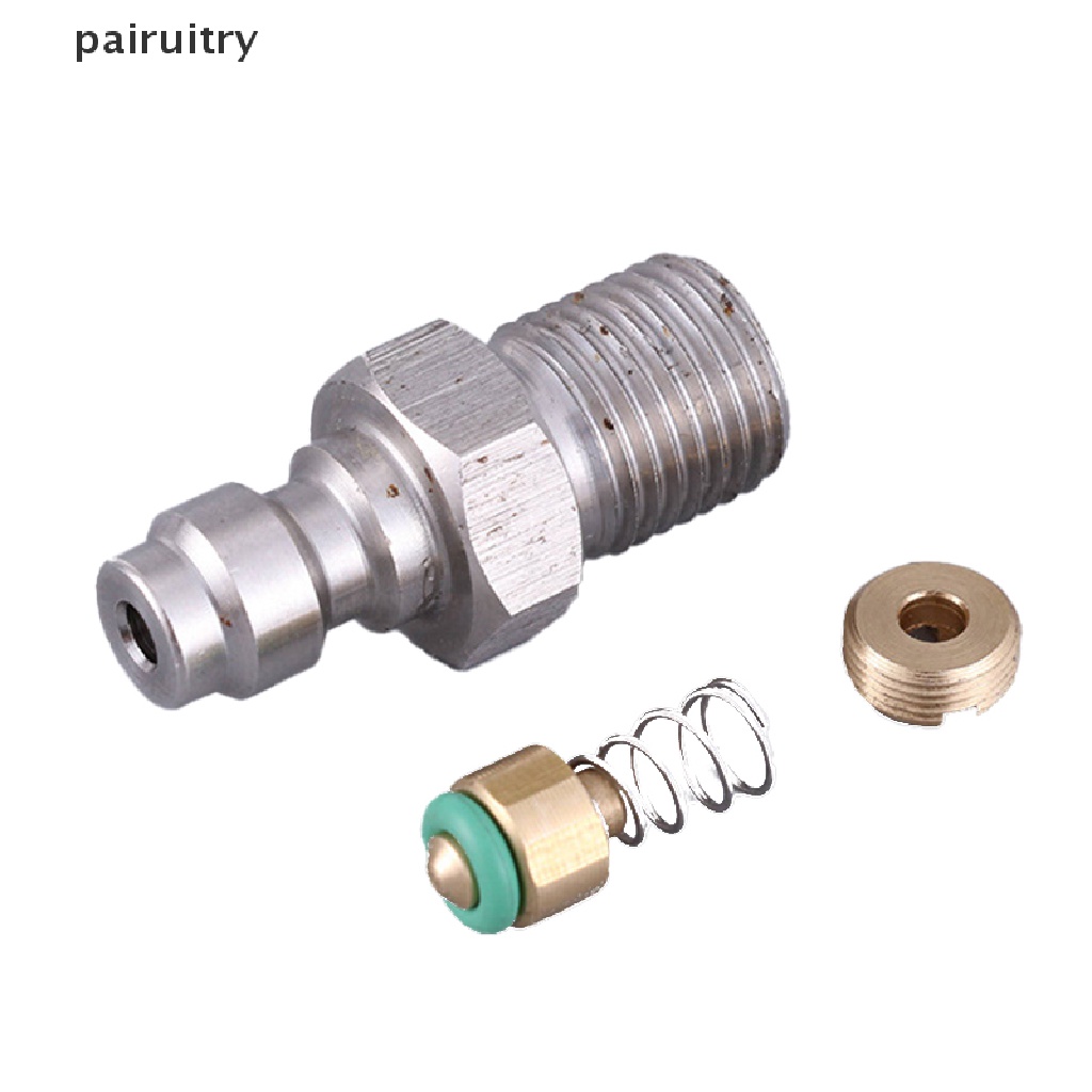 Prt PCP Paintball Pneumatic Quick Coupler 8mm M10x1 Male Plug Adapter Fitg1/8NPT PRT