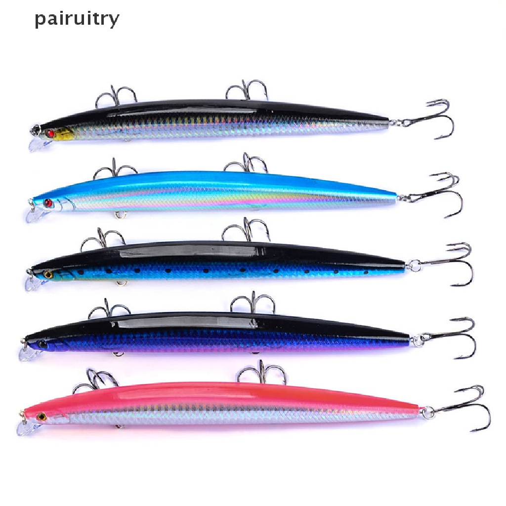 Prt 18cm 24g Besar Panjang Ikan Kecil Laut Memancing Umpan 3D Mata Kail Kuat Umpan PRT