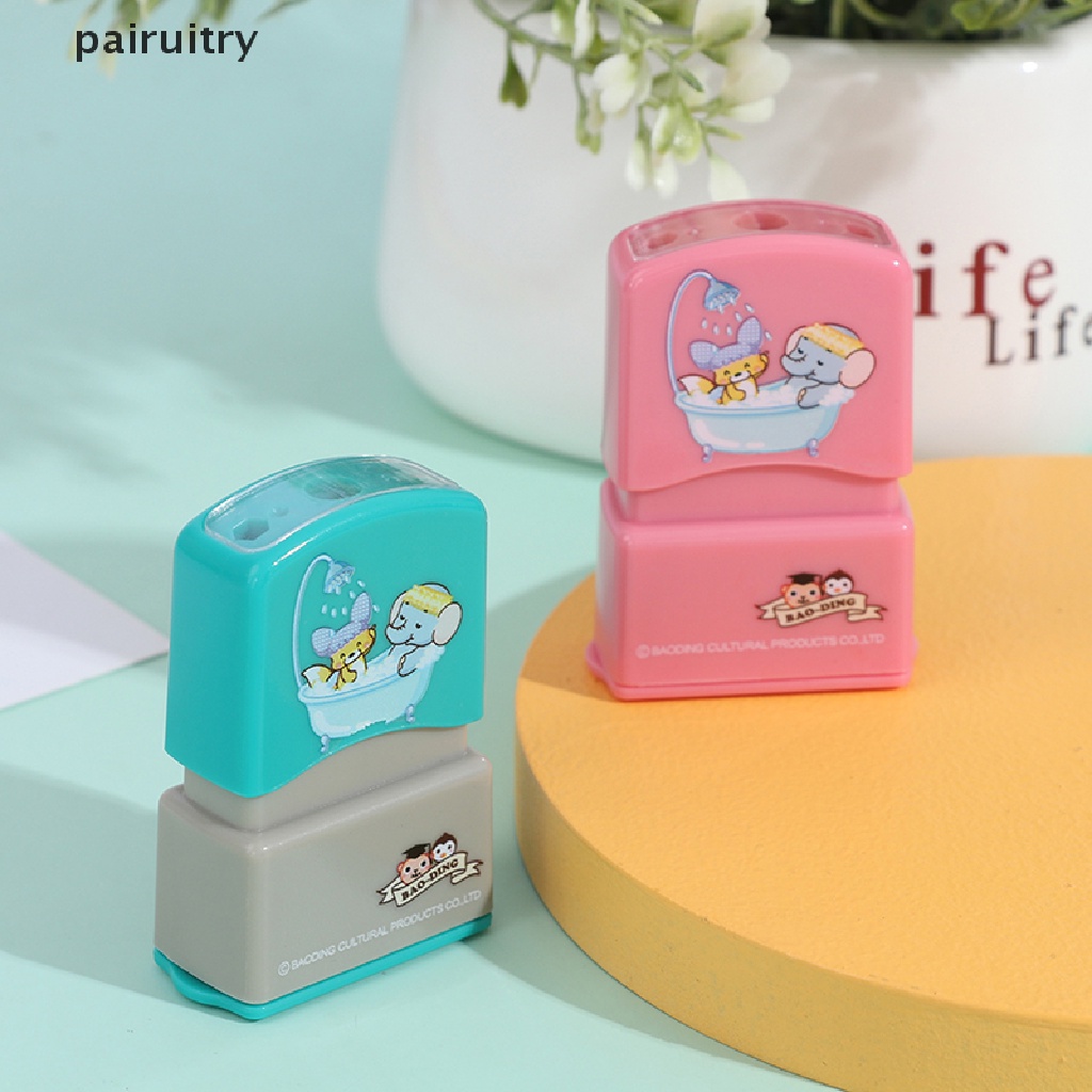 Stempel Nama Bayi PRT DIY Security Name Seal Baju Bab Ukir Pola Sendiri PRT