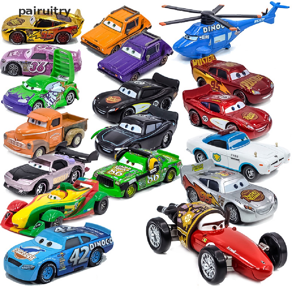 Prt Yang Baru Disney Pixar Cars3 Petir Mc Queen Diecast Metal Alloy Model Mobil Mainan PRT