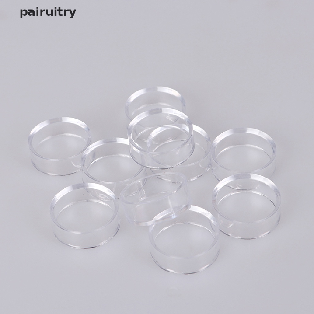 Prt 10PCS Akrilik Clear Display Stand Sphere Holder Untuk Base Bola Kristal PRT