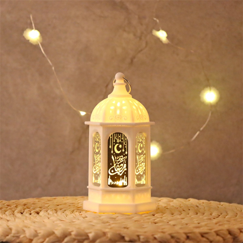 Lampu LENTERA KUBAH Lebaran Hiasan Kabah Dekorasi Meja/Rumah Hadiah Idul Fitri Ramadhan Kubah Aksesoris