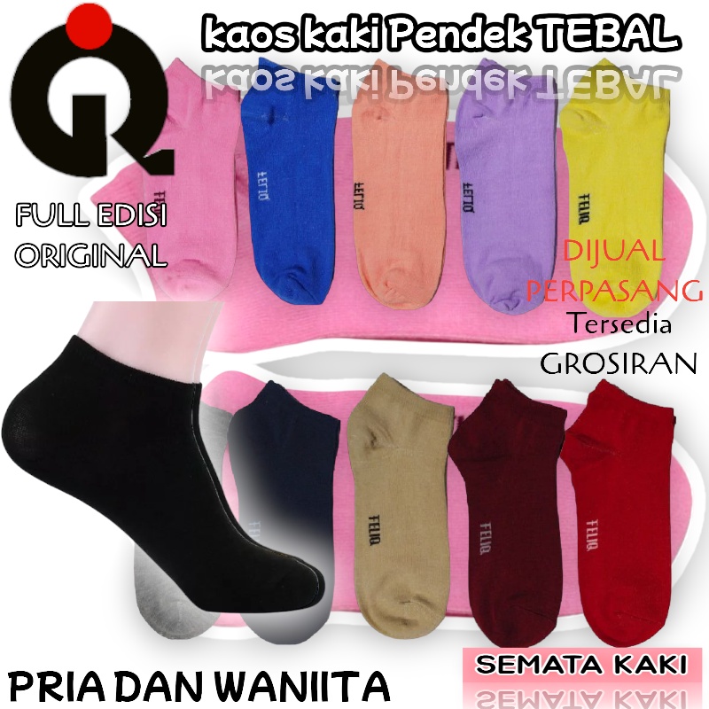 COD - Iltanaqstore Kaos Kaki Polos Semata Kaki / Kaos Kaki Ankle Cute / Socks / Short Socks