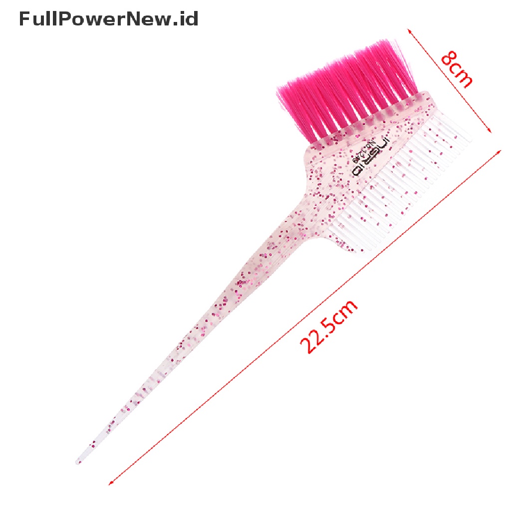 Power Pro Salon Hair Color Sikat Pewarna Rambut Sisir Pewarna Rambut Akar Hair Bleach Tint Brush ID